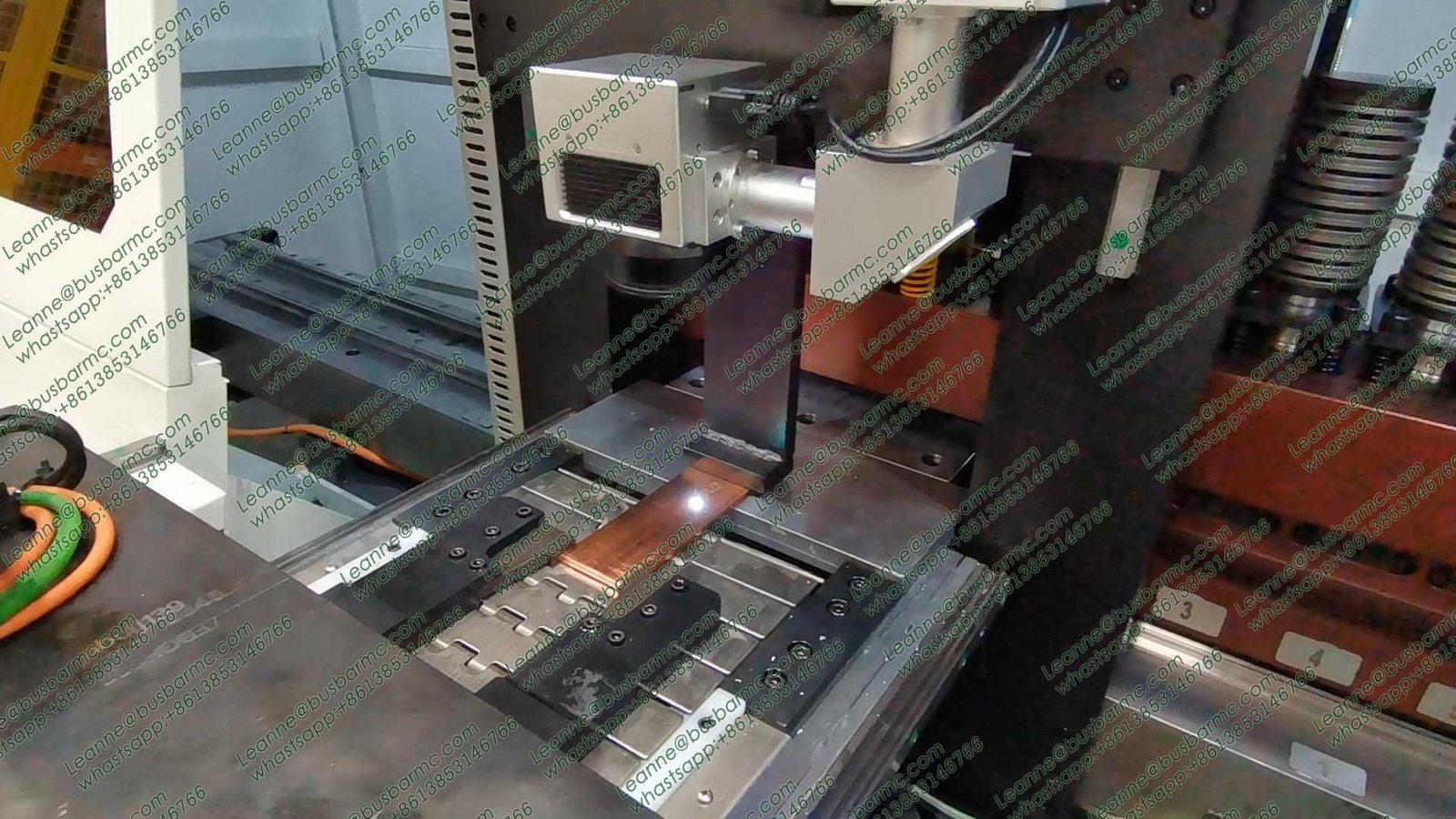 Copper Busbar Laser Marking System