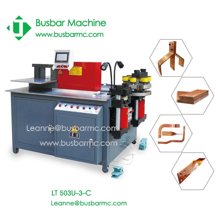 CNC busbar punching machine UK 3in 1 busbar machine