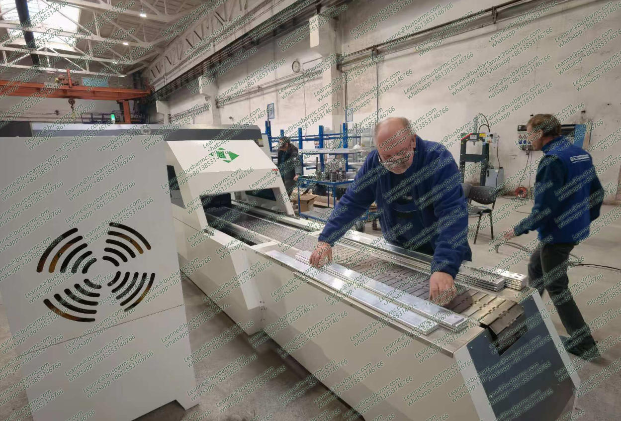 High Precision CNC Punching & Shearing for Copper Busbars | Europe Project by LT | Best Machine for Switchgear Manufacturing