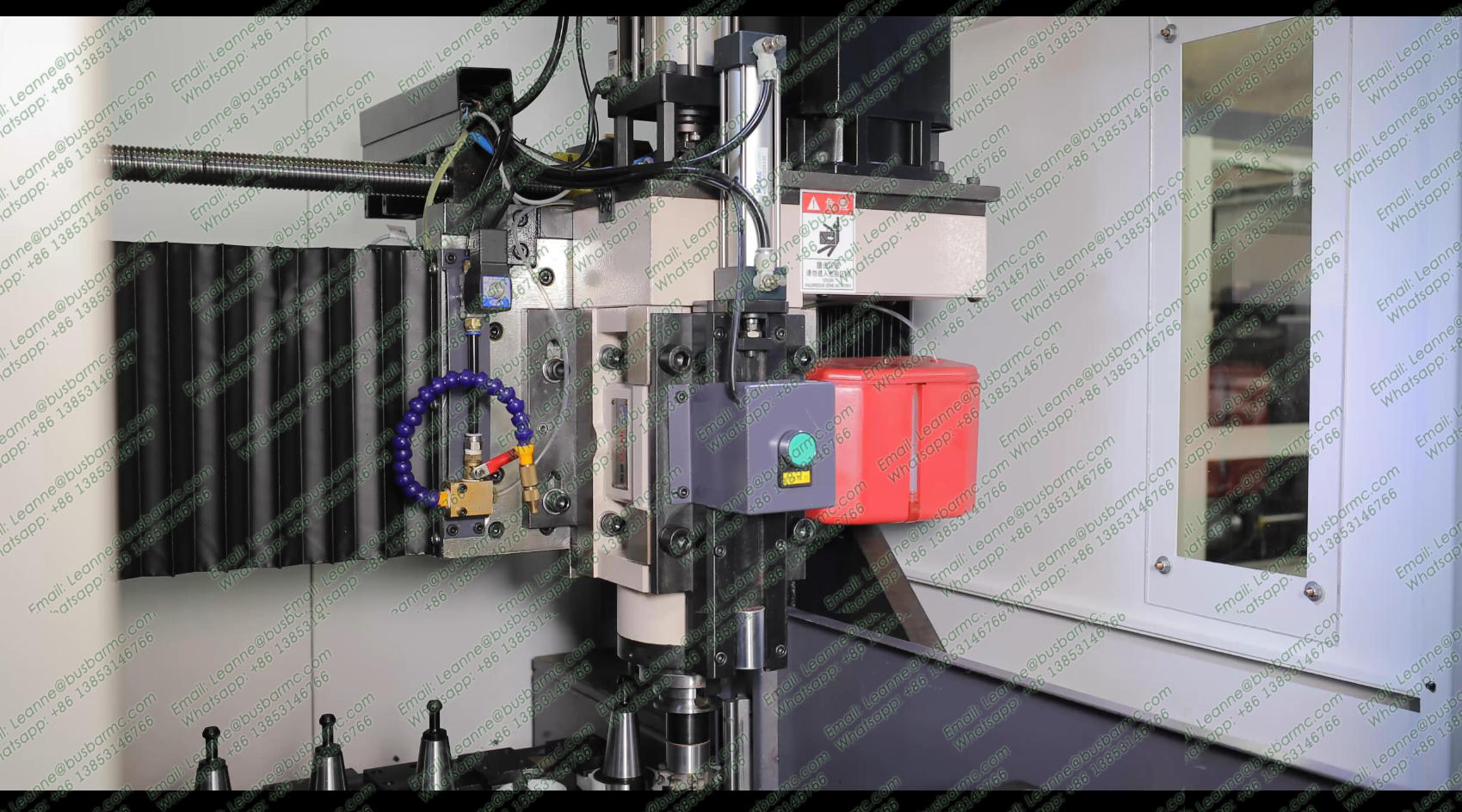 CNC Double-Head Busbar Milling Machine CNCDMN-200A British